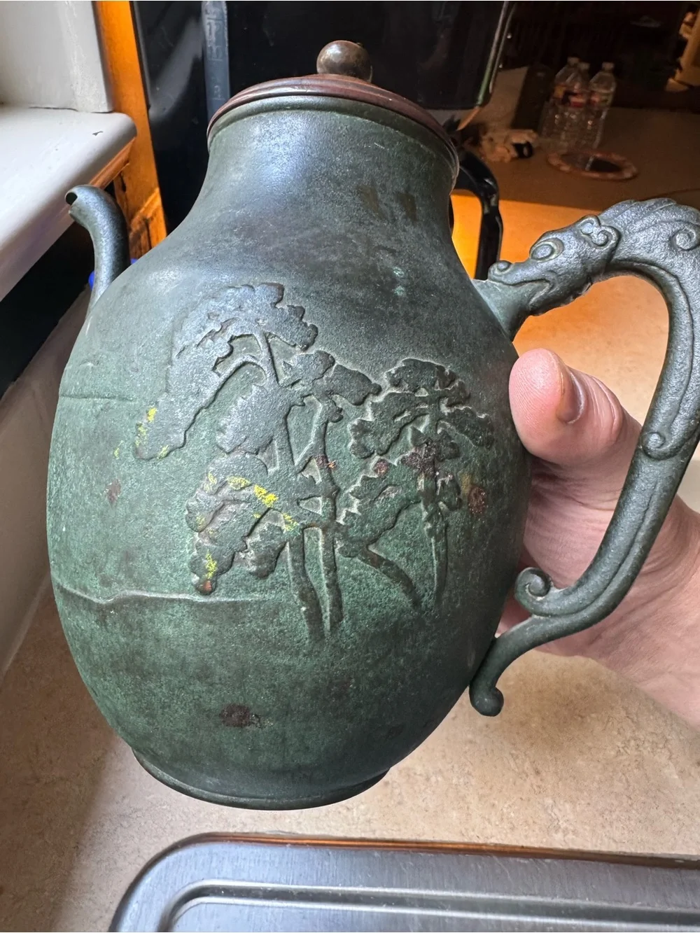 Japanese Copper/ Bronze tea pot kettle